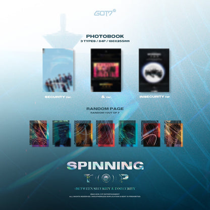 [PREORDER] GOT7 - SPINNING TOP (RANDOM VER.)