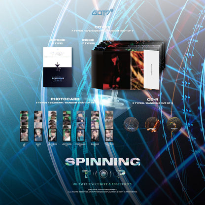 [PREORDER] GOT7 - SPINNING TOP (RANDOM VER.)