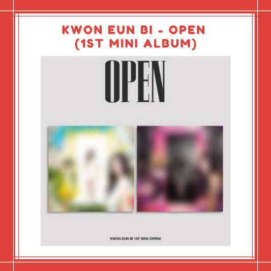 [PREORDER] KWON EUN BI - OPEN (1ST MINI ALBUM)