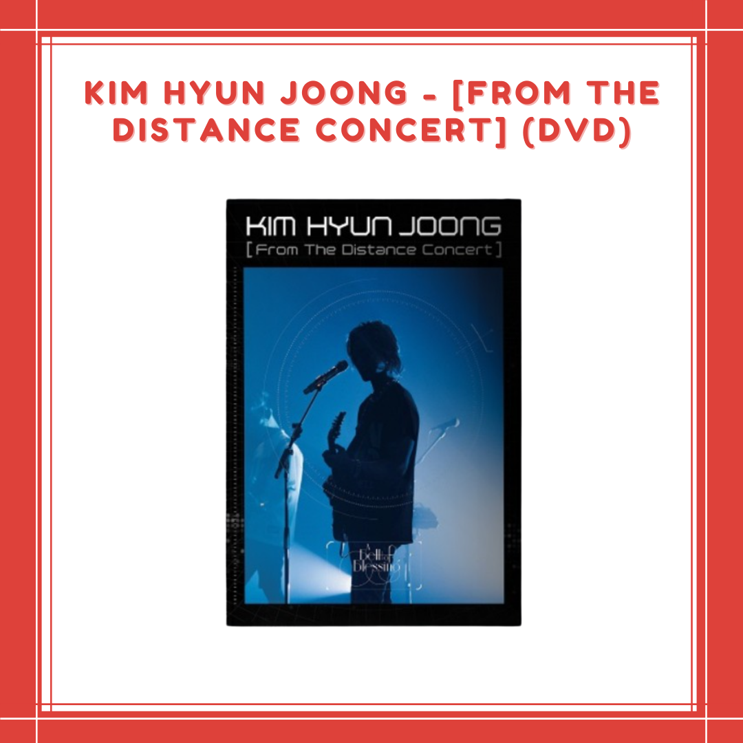 [PREORDER] KIM HYUN JOONG - FROM THE DISTANCE CONCERT (DVD)