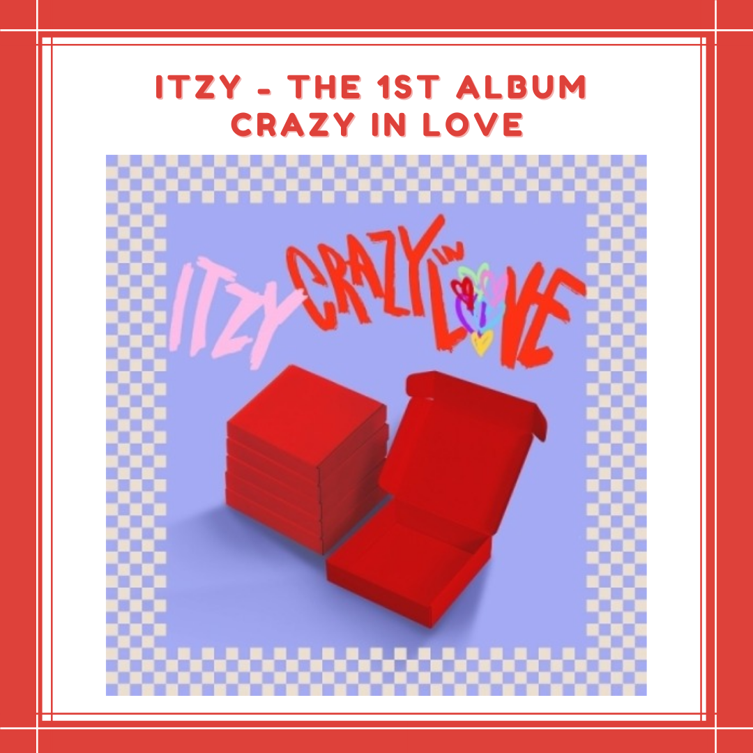 [PREORDER] ITZY - THE 1ST ALBUM CRAZY IN LOVE