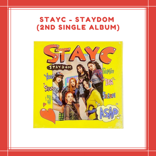 [PREORDER] STAYC - STAYDOM (2ND SINGLE ALBUM)