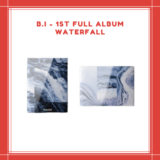 [PREORDER] B.I - 1ST FULL ALBUM WATERFALL