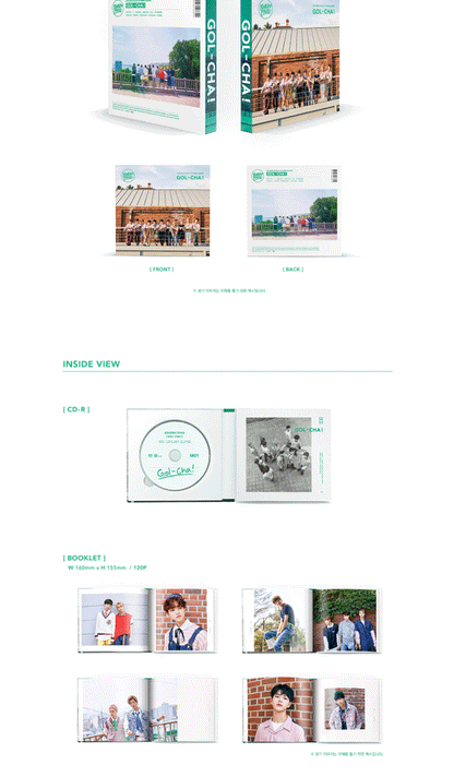 [PREORDER] GOLDEN CHILD - GOL-CHA! (1ST MINI ALBUM)