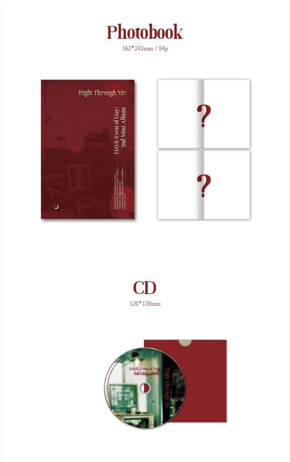 [PREORDER] DAY6 (EVEN OF DAY) - RIGHT THROUGH ME (2ND MINI ALBUM).