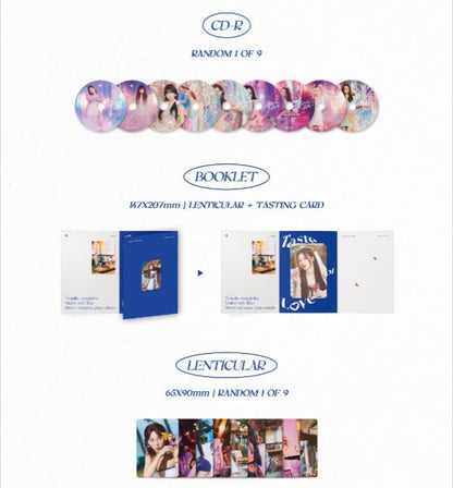 [PREORDER] TWICE - TASTE OF LOVE (10TH MINI ALBUM)