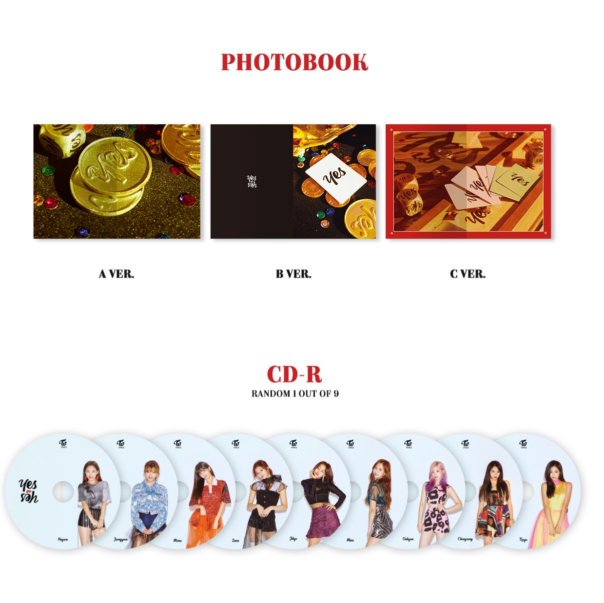 [PREORDER] TWICE - YES OR YES (6TH MINI ALBUM)