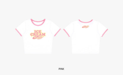 [PREORDER] BLACKPINK - ICE CREAM CROPPED T-SHIRTS