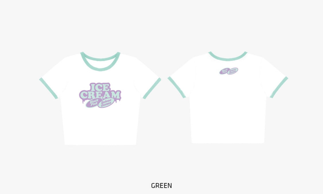 [PREORDER] BLACKPINK - ICE CREAM CROPPED T-SHIRTS
