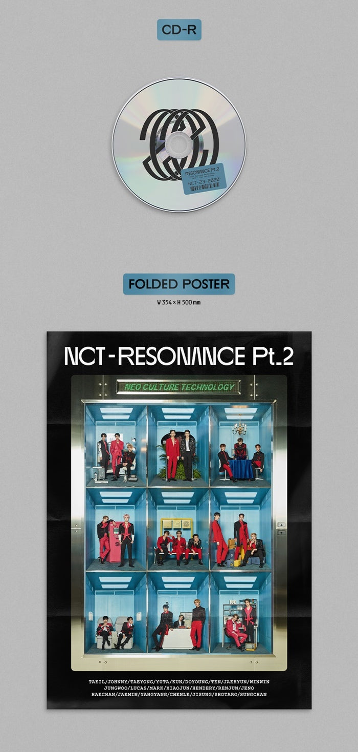 [PREORDER] NCT - THE 2ND ALBUM RESONANCE PT.2 ARRIVAL VER.