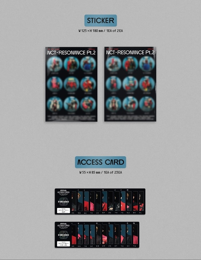 [PREORDER] NCT - THE 2ND ALBUM RESONANCE PT.2 ARRIVAL VER.