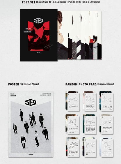 [PREORDER] SF9 - FEELING SENSATION (1ST DEBUT SINGLE ALBUM)