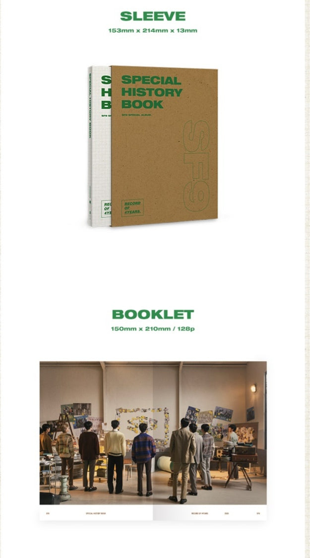 [PREORDER] SF9 - SPECIAL HISTORY BOOK (SPECIAL ALBUM)