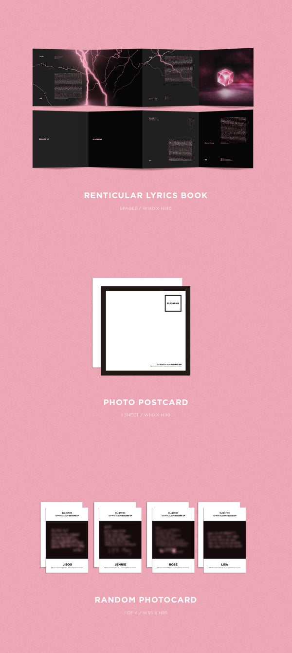 [PREORDER] BLACKPINK - SQUARE UP (1ST MINI ALBUM)