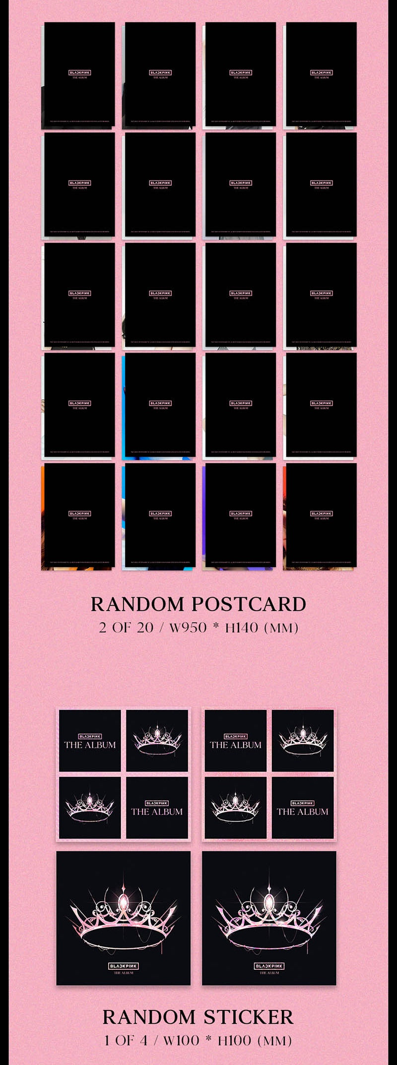 [PREORDER] BLACKPINK - 1ST FULL ALBUM THE ALBUM