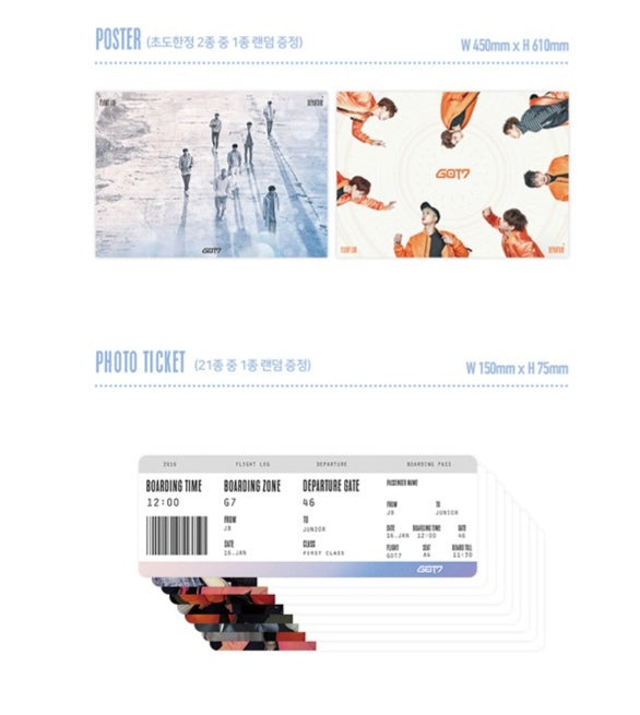 [PREORDER] GOT7 - FLIGHT LOG : DEPARTURE (MINI ALBUM)