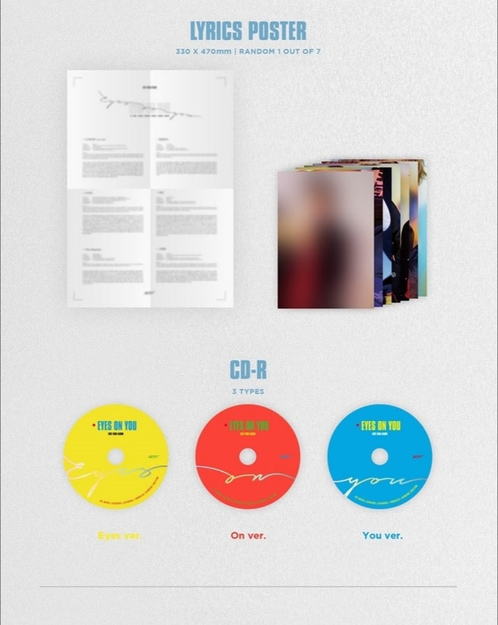 [PREORDER] GOT7 - EYES ON YOU (MINI ALBUM)