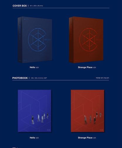 [PREORDER] CIX - HELLO CHAPTER 2. HELLO, STRANGE PLACE (2ND EP)