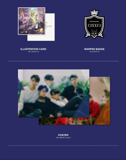 [PREORDER] CIX - HELLO CHAPTER 3. HELLO, STRANGE TIME (3RD EP)