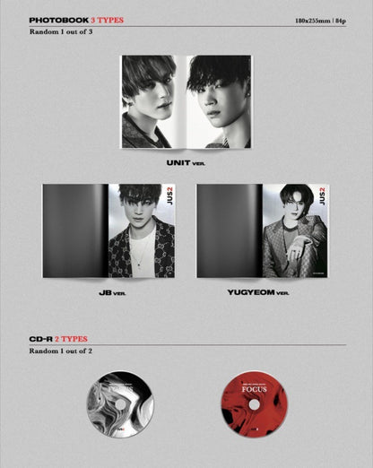 [PREORDER] JUS2 - FOCUS (MINI ALBUM)