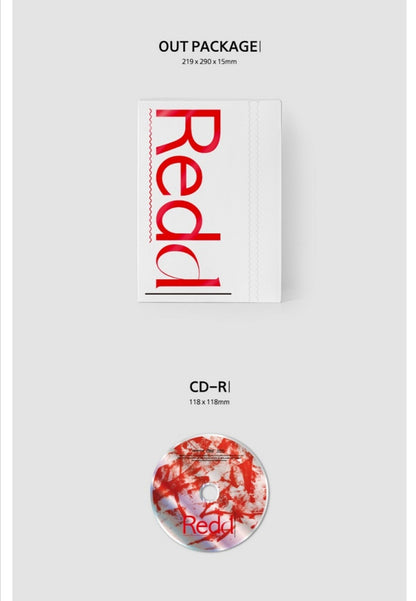 [PREORDER] WHEE IN - REDD (1ST MINI ALBUM)