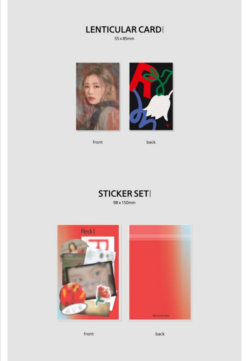 [PREORDER] WHEE IN - REDD (1ST MINI ALBUM)