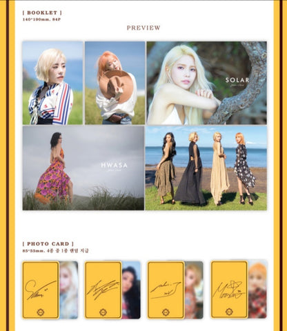 [PREORDER] MAMAMOO - YELLOW FLOWER (6TH MINI ALBUM)