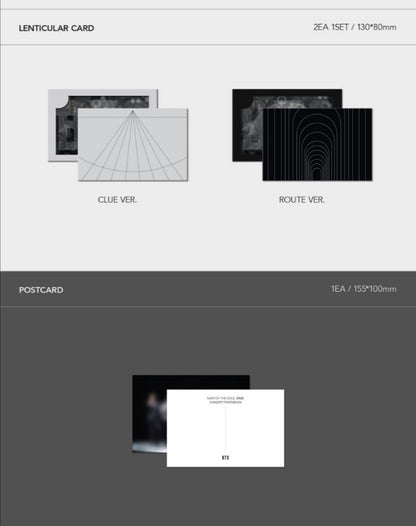 [PREORDER] BTS - MAP OF THE SOUL ON:E CONCEPT PHOTOBOOK SPECIAL SET