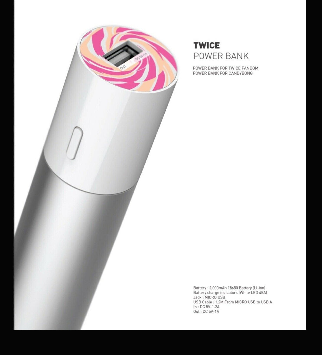 [PREORDER] TWICE - CANDYBONG POWER BANK