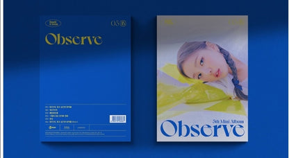 [PREORDER] BAEK A YEON - OBSERVE (5TH MINI ALBUM)