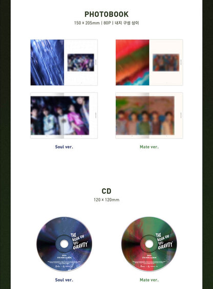 [PREORDER] DAY6 - THE BOOK OF US : GRAVITY (5TH MINI ALBUM)