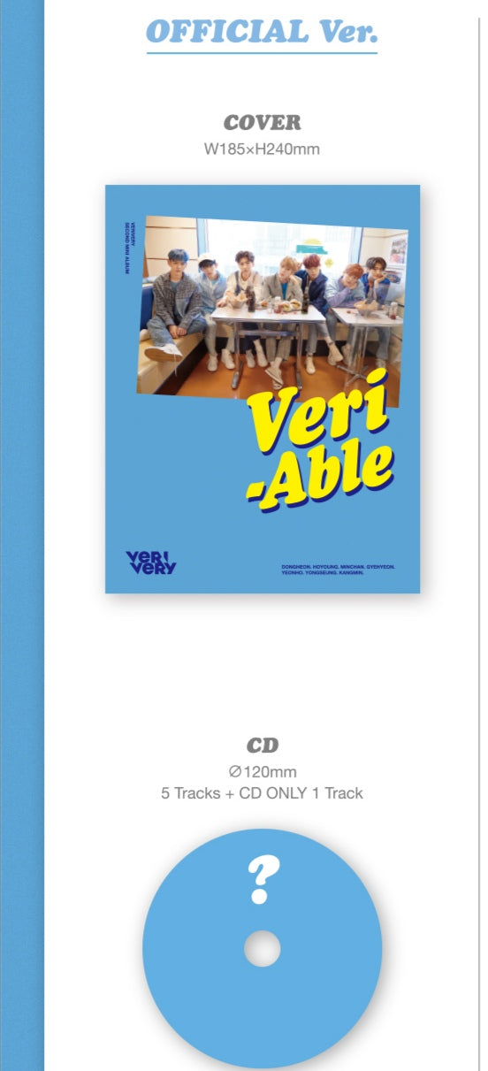 [PREORDER] VERIVERY - VERI-ABLE (2ND MINI ALBUM) OFFICIAL VER.