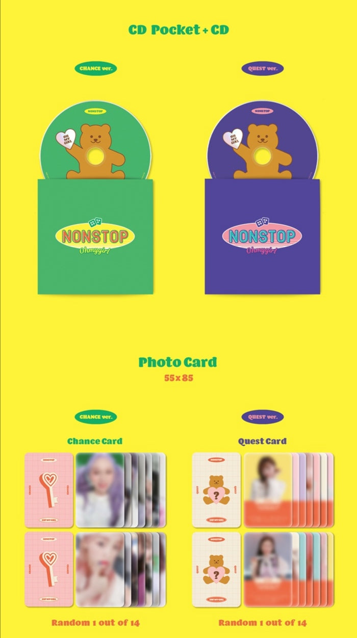 [PREORDER] OH MY GIRL - NONSTOP (7TH MINI ALBUM)