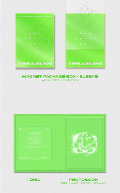 [PREORDER] TREASURE - 1ST ALBUM THE FIRST STEP : TREASURE EFFECT