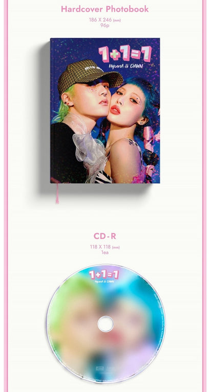 [PREORDER] HYUN A & DAWN - 1+1=1(EP)