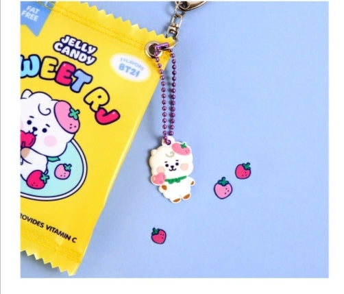 [PREORDER] BT21 - SIMPLE KEYRING JELLY CANDY (MP)