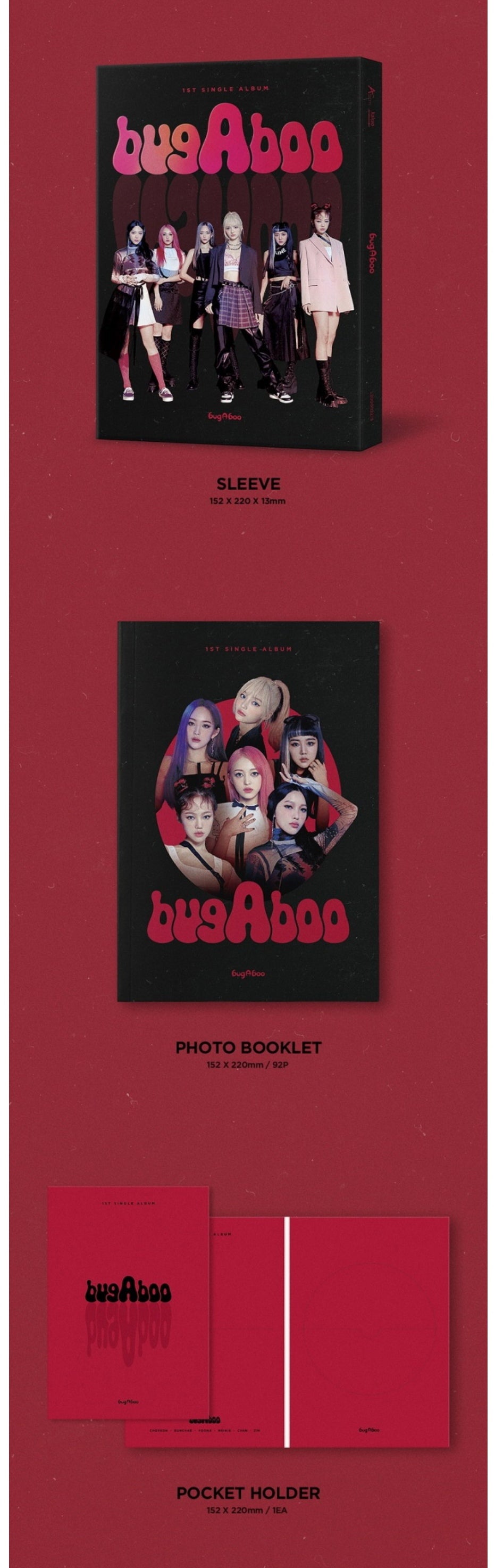 [PREORDER] BUGABOO - BBUGABOO 1ST SINGLE ALBUM