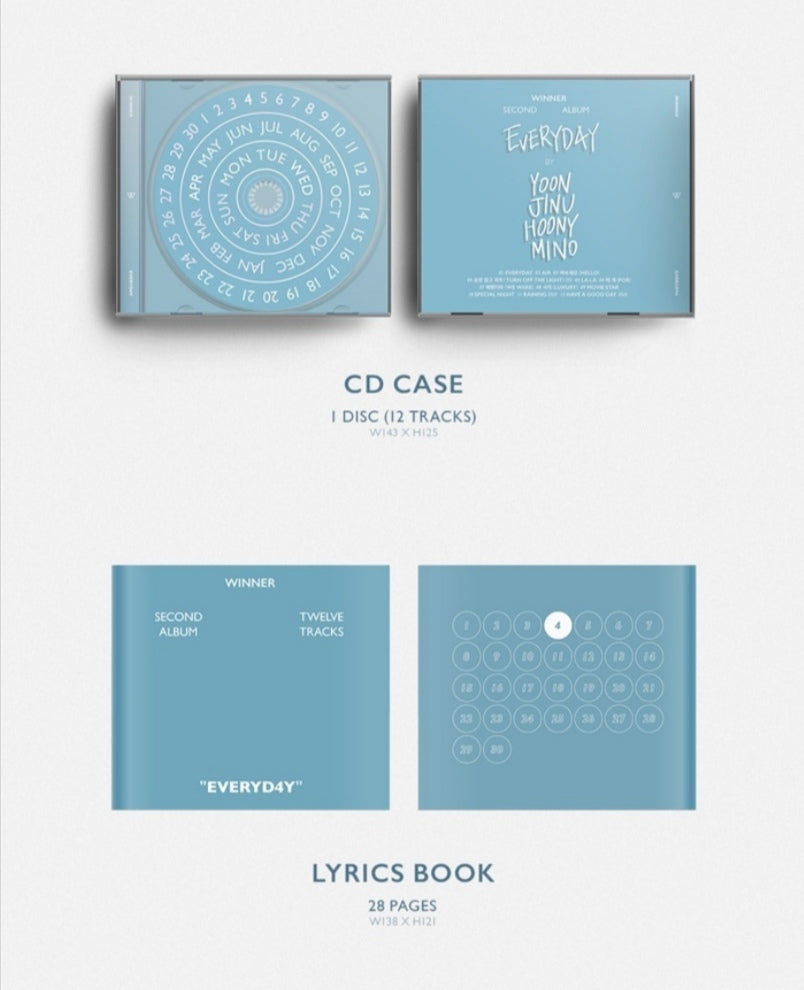 [PREORDER] WINNER - VOL.2 EVERYD4Y