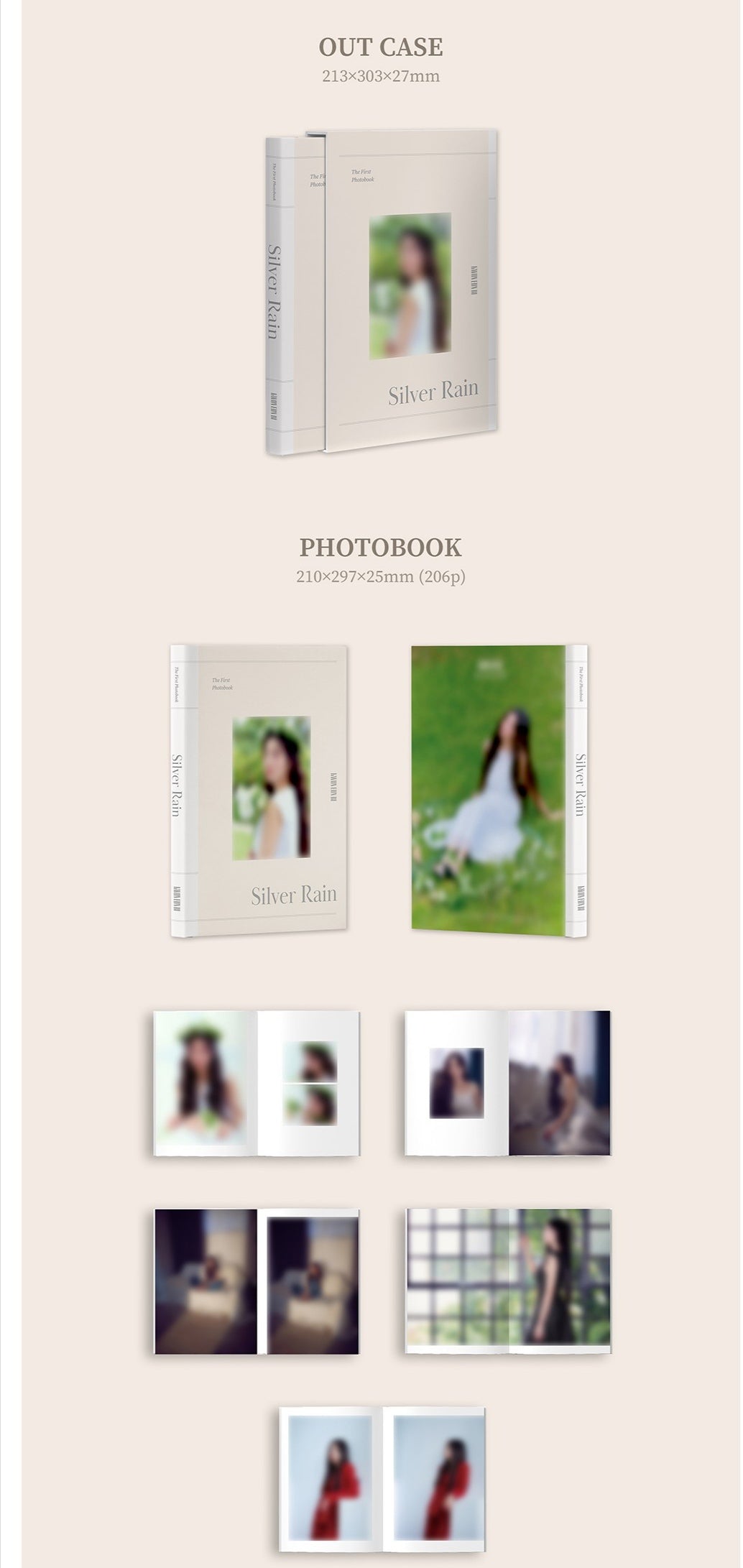 [PREORDER] KWON EUN BI - THE FIRST PHOTOBOOK SILVER RAIN