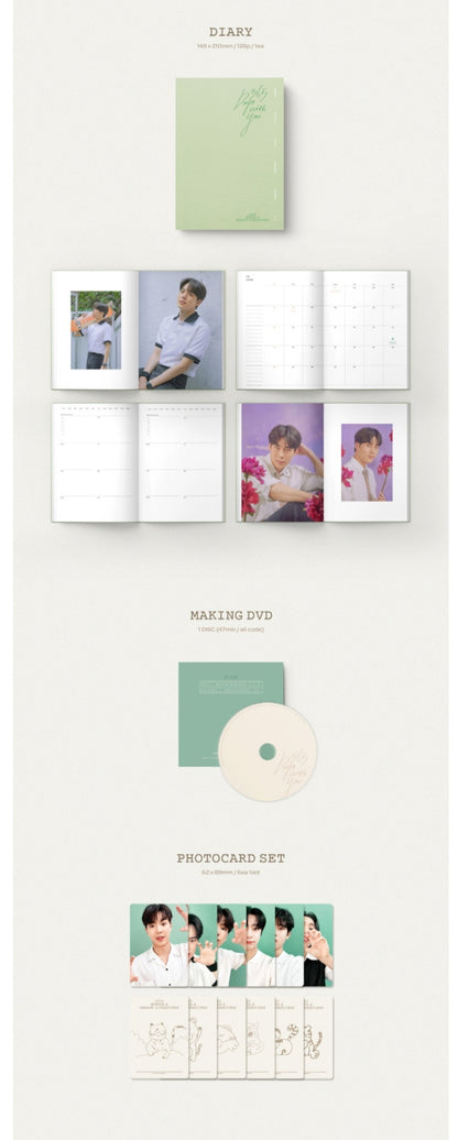 [PREORDER] MONSTA X - 2022 SEASON'S GREETING DESK CALENDAR PACKAGE