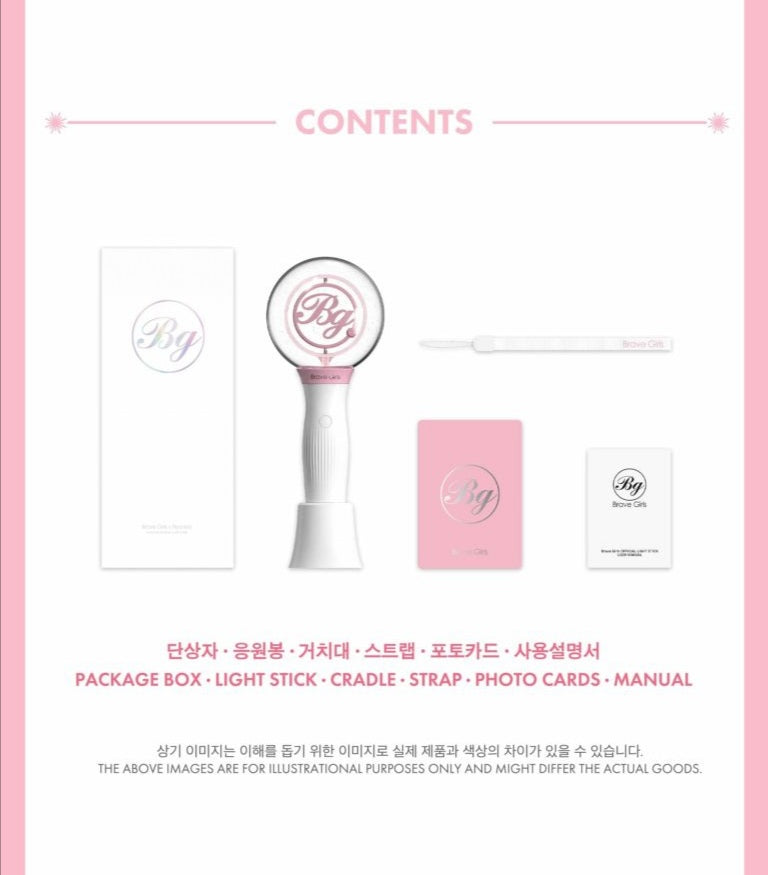 [PREORDER] BRAVE GIRLS - OFFICIAL LIGHT STICK (PINK)