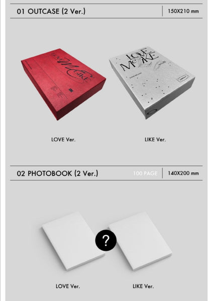 [PREORDER] OMEGA X - LOVE ME LIKE (2ND MINI ALBUM)