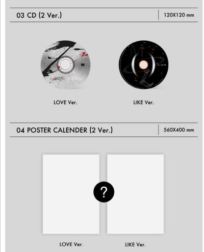 [PREORDER] OMEGA X - LOVE ME LIKE (2ND MINI ALBUM)