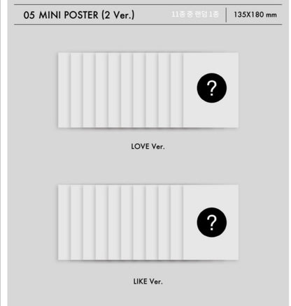 [PREORDER] OMEGA X - LOVE ME LIKE (2ND MINI ALBUM)