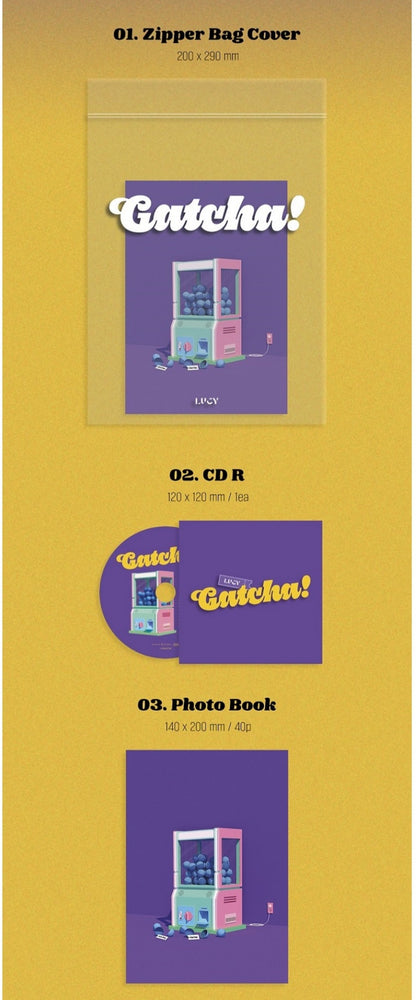 [PREORDER] LUCY - GATCHA! (4TH SINGLE ALBUM)