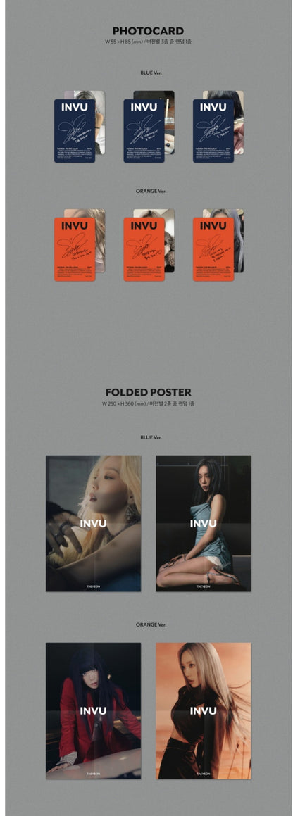 [PREORDER] TAEYEON - VOL.3 INVU