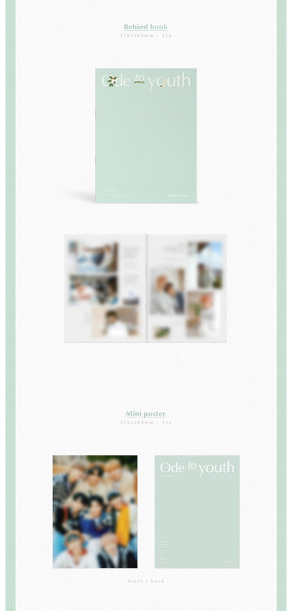 [PREORDER] ATEEZ - 1ST PHOTOBOOK ; ODE TO YOUTH +HOLOGRAM PHOTO CARD SET