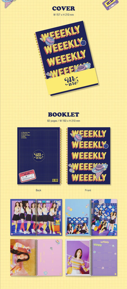 [PREORDER] WEEEKLY - WE ARE (1ST MINI ALBUM)