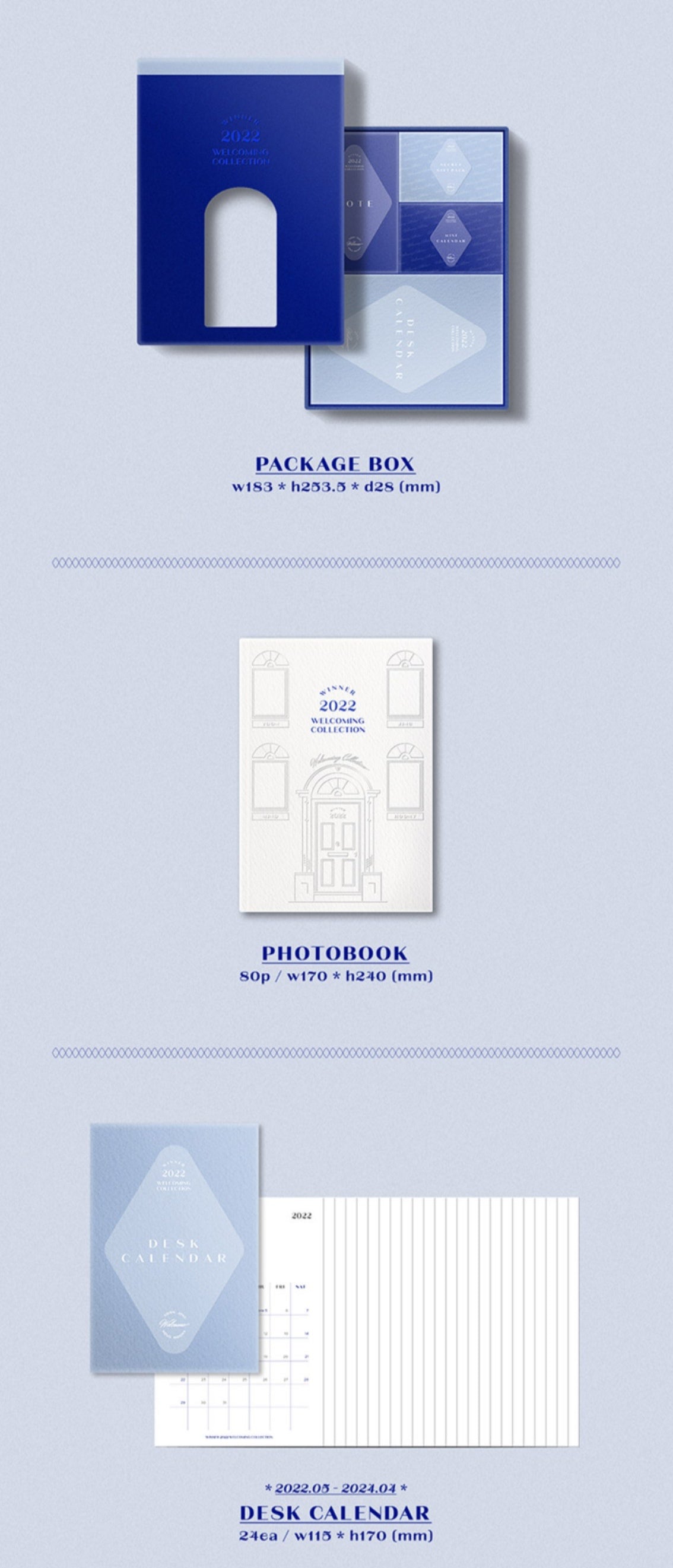 [PREORDER] WINNER - 2022 WELCOMING COLLECTION