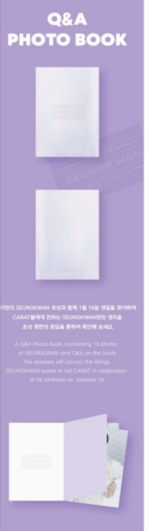 [PREORDER] SEVENTEEN - HAPPY SEUNGKWAN DAY BIRTHDAY BOX VER.2